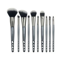 10 pieces Makeup Applicator Cosmetic Brush With Natural Soft Hair