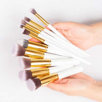 2020 DIAS new white boutique makeup brush set hair brush